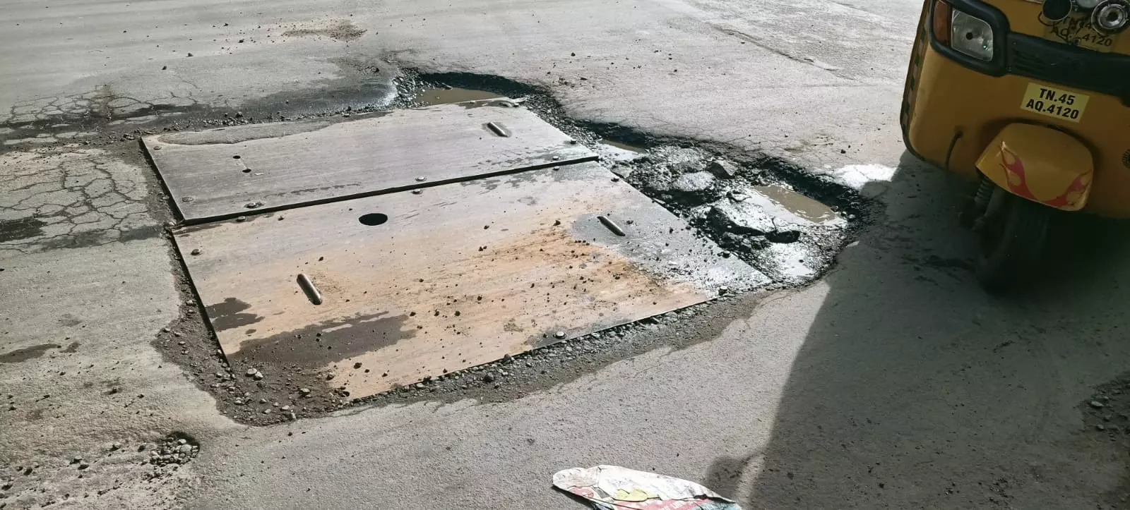 பெரிய விபத்து ஏற்பட வாய்ப்பு பெரிய விபத்து ஏற்பட வாய்ப்பு