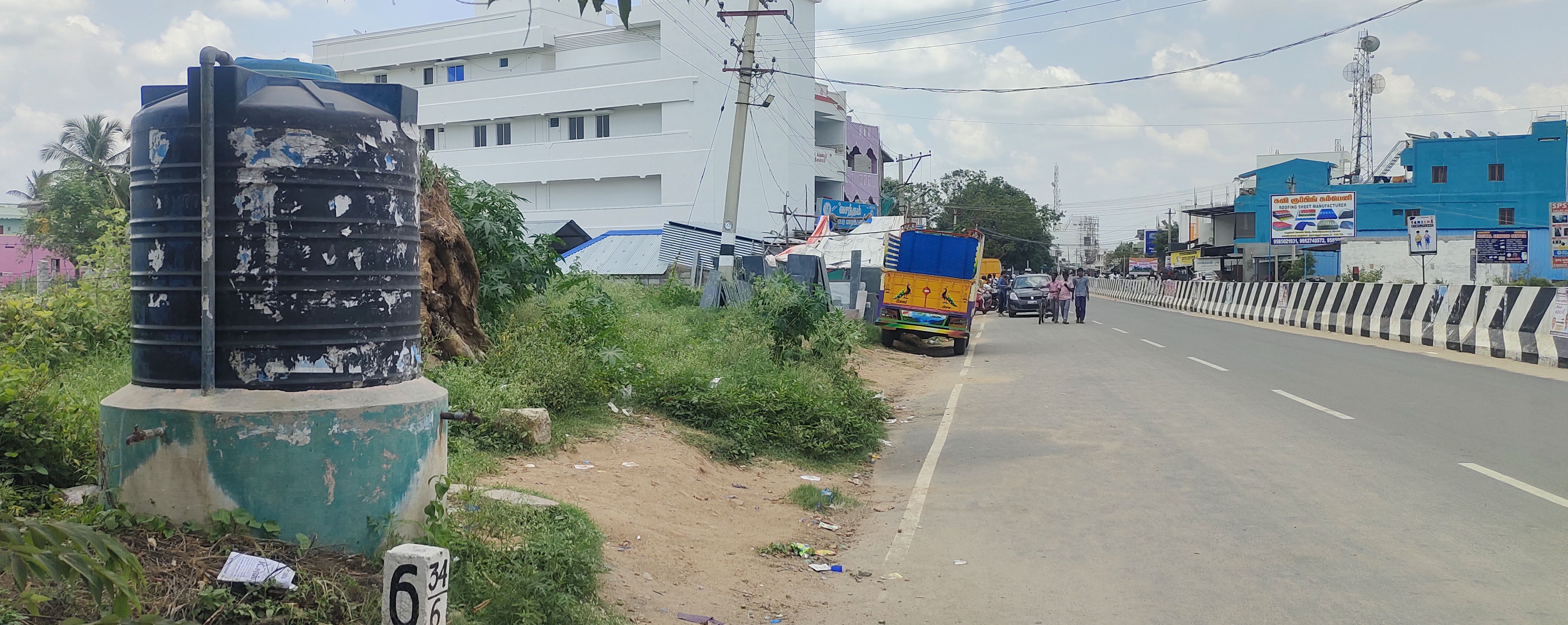 பழுதடைந்த சிறுமின்விசை தொட்டி