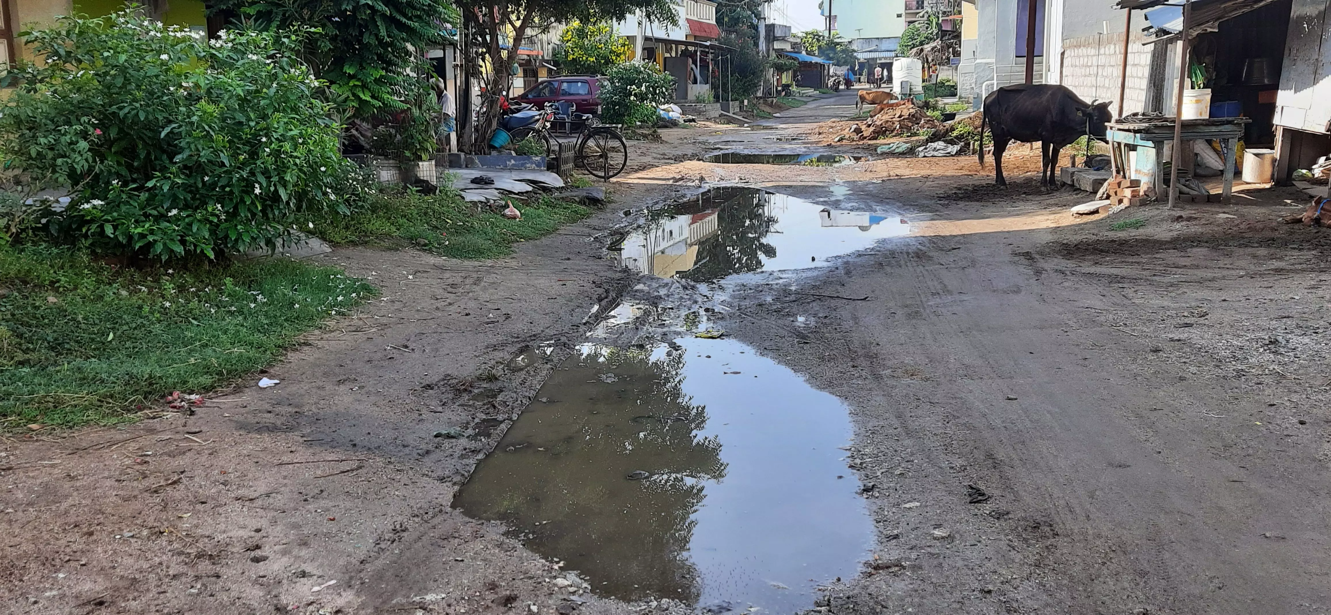 குளக்கரை சாலை சீரமைக்கப்படுமா?