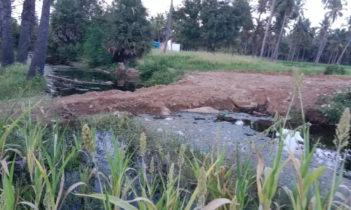 நீர்வரத்துக்கால்வாய் ஆக்கிரமிப்பு