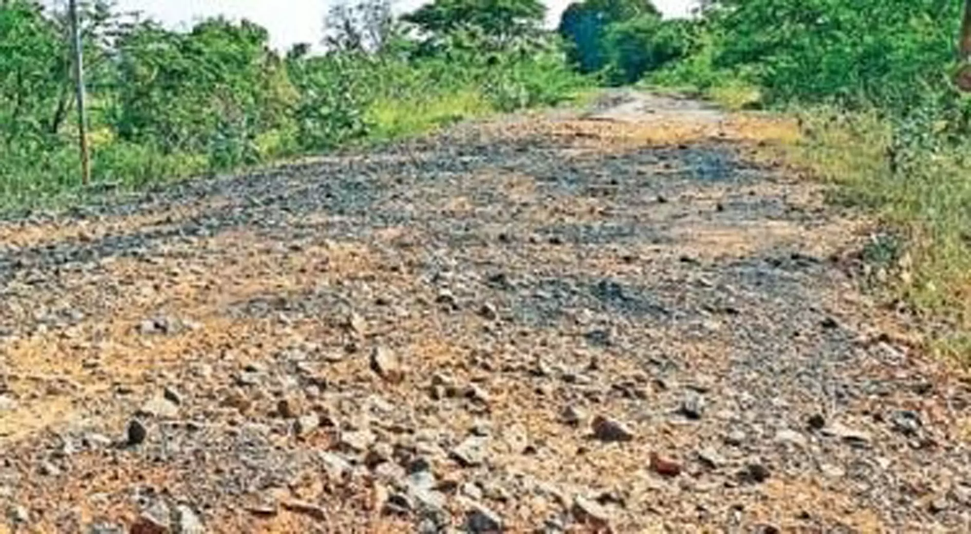 கரடு முரடான சாலை