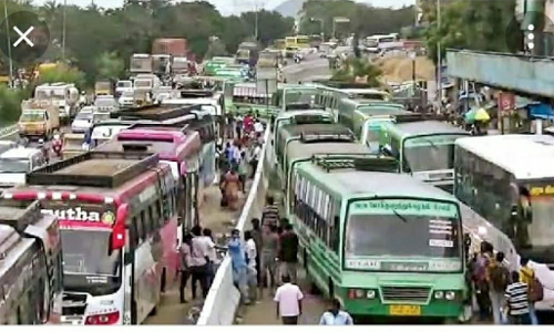 வாகனங்களின் அணிவகுப்பு