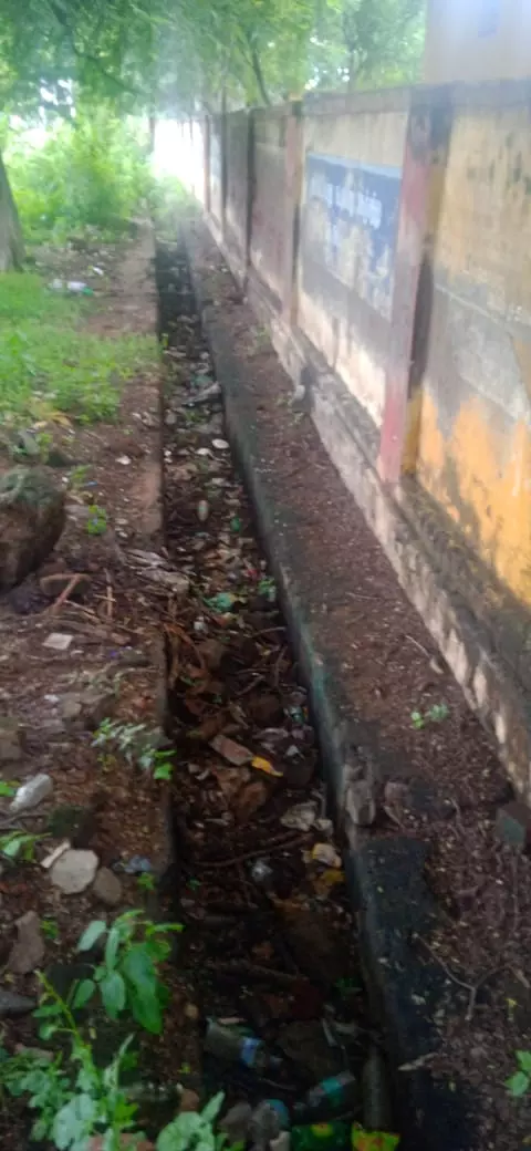 கழிவுநீர் கால்வாயை தூர்வார வேண்டும்