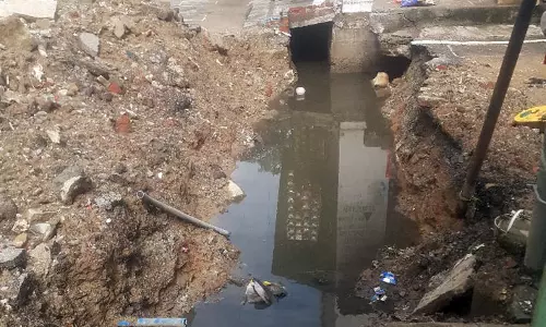 சாக்கடை கால்வாய் பணி விரைந்து முடிக்கப்படுமா?