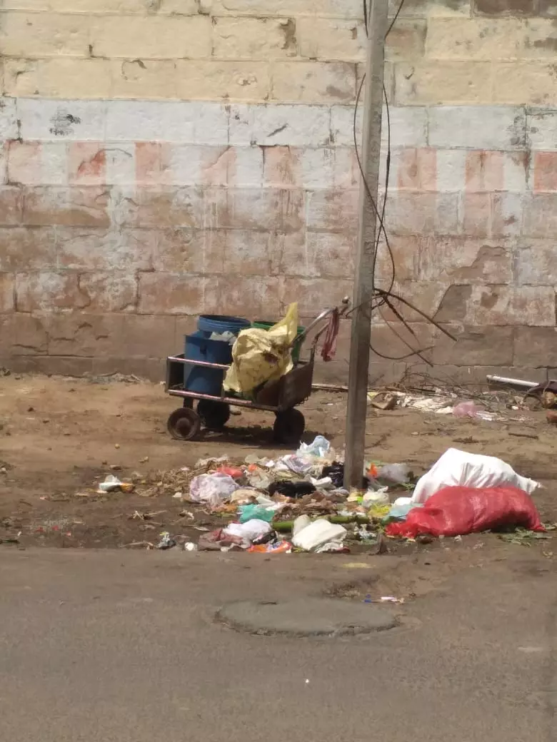 குப்பைகளால் சுகாதார சீர்கேடு குப்பைகளால் சுகாதார சீர்கேடு