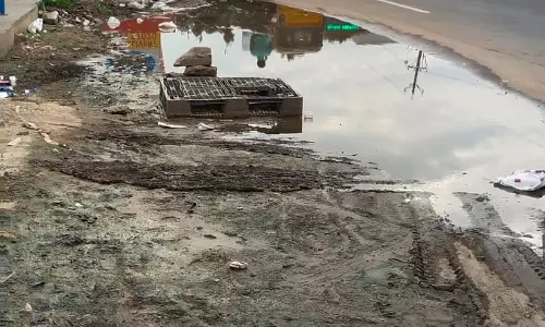 கழிவு நீரால் இடையூறு