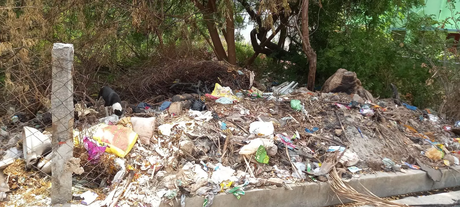 குவிந்து கிடக்கும் குப்பைகள்