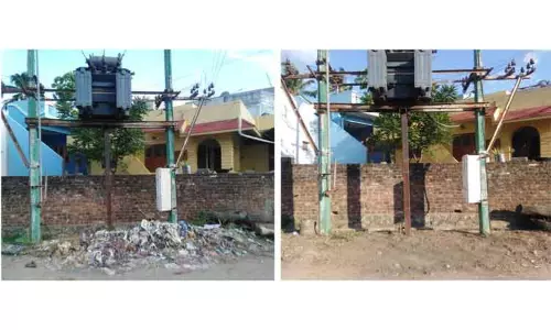 குப்பைகள் அகற்றப்பட்டது குப்பைகள் அகற்றப்பட்டது