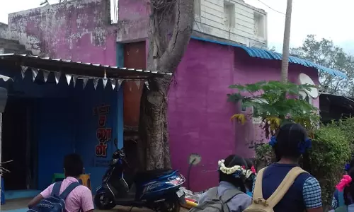 ஆலமரத்தால் விபத்து அபாயம் ஆலமரத்தால் விபத்து அபாயம்