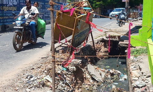 சாக்கடை கால்வாய் சீரமைக்கப்படுமா?