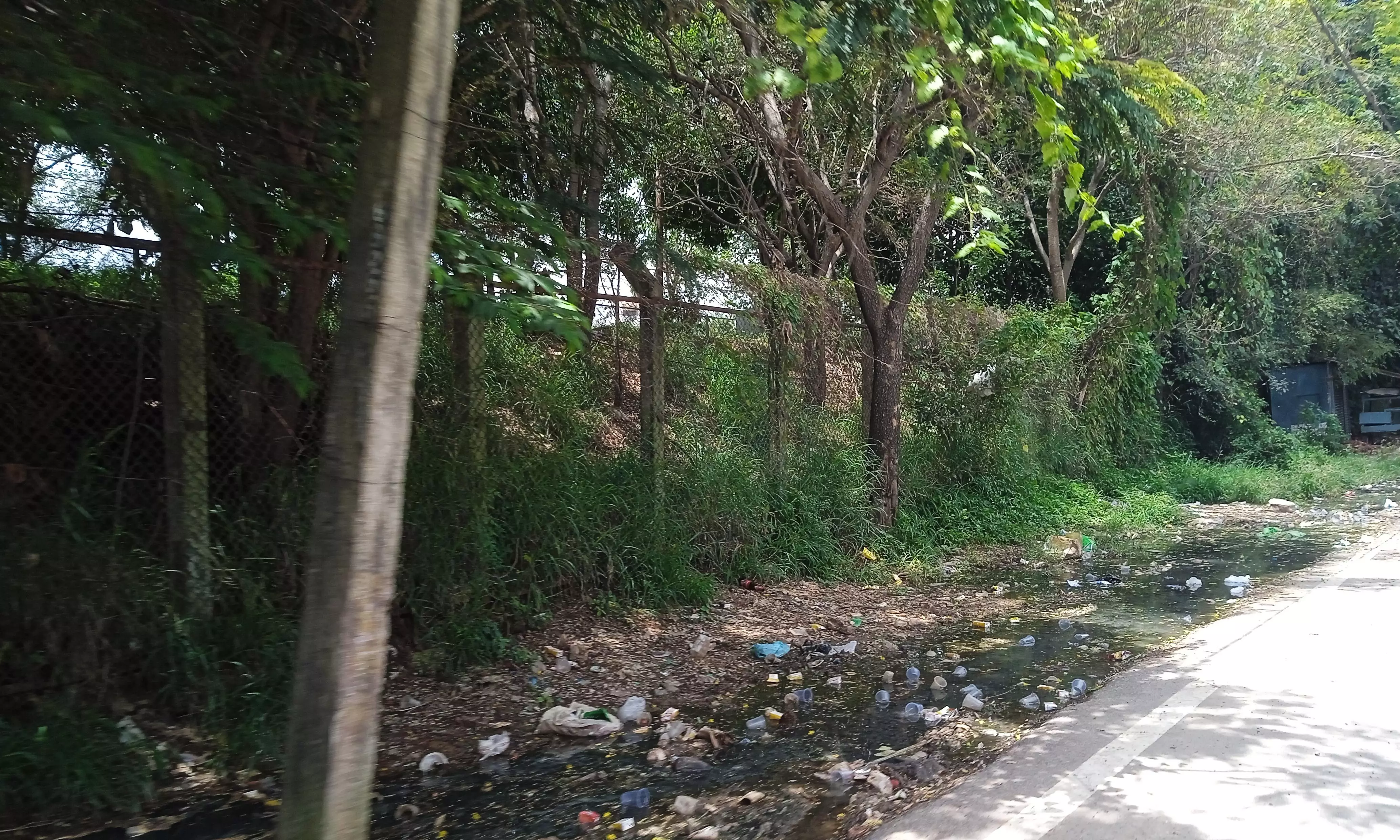 தேங்கி நிற்கும் மழைநீரால் சுகாதார சீர்கேடு