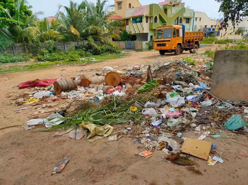 குவிந்து கிடக்கும் குப்பை