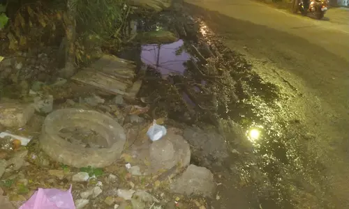 துர்நாற்றம் வீசும் தெரு