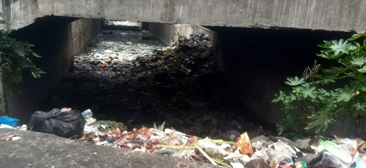 குப்பை கிடங்காக மாறிவரும் மழைநீர் கால்வாய்