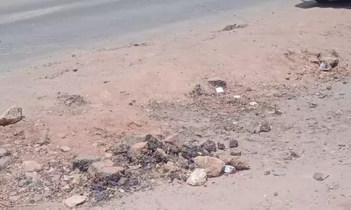 சரியாக மூடாத குழியால் விபத்து அபாயம்