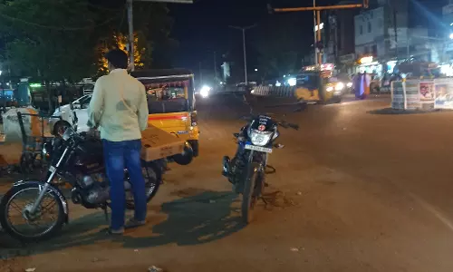 ஆக்கிரமிப்பால் விபத்து அபாயம்