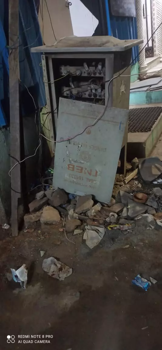 மின் இணைப்பு பெட்டியும், ஆபத்தும்