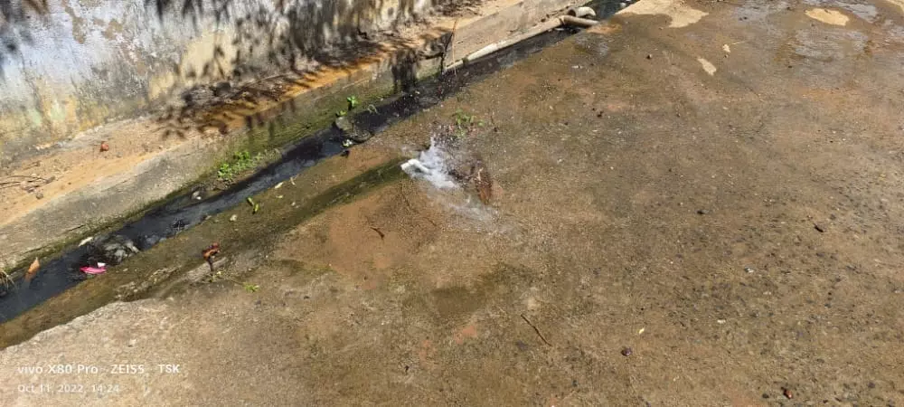 வீணாகும் குடிநீர்