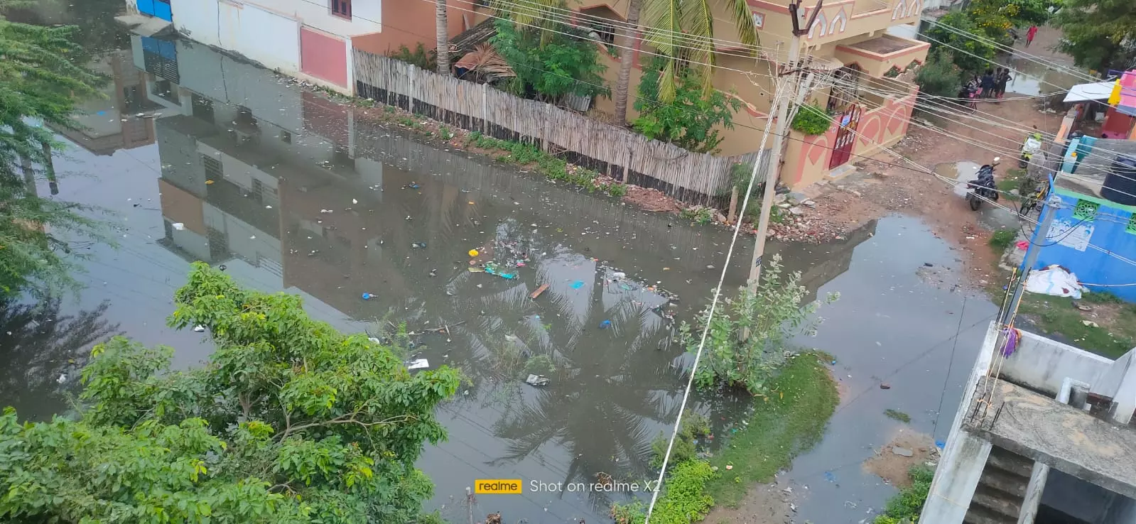 தேங்கிய கழிவுநீர்