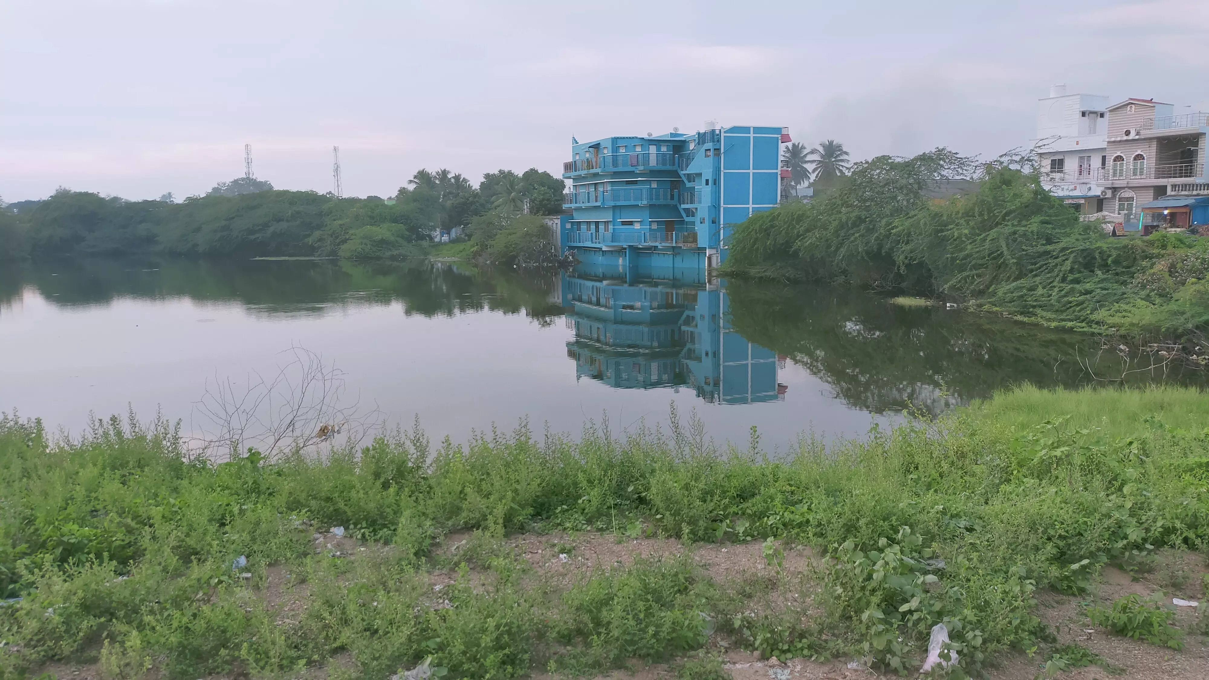 குளத்தை சுற்றி தடுப்பு வேலி அமைக்க வேண்டும்