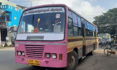 கிராமங்களுக்கு செல்லாமல் நடு வழியில் திரும்பு பஸ்