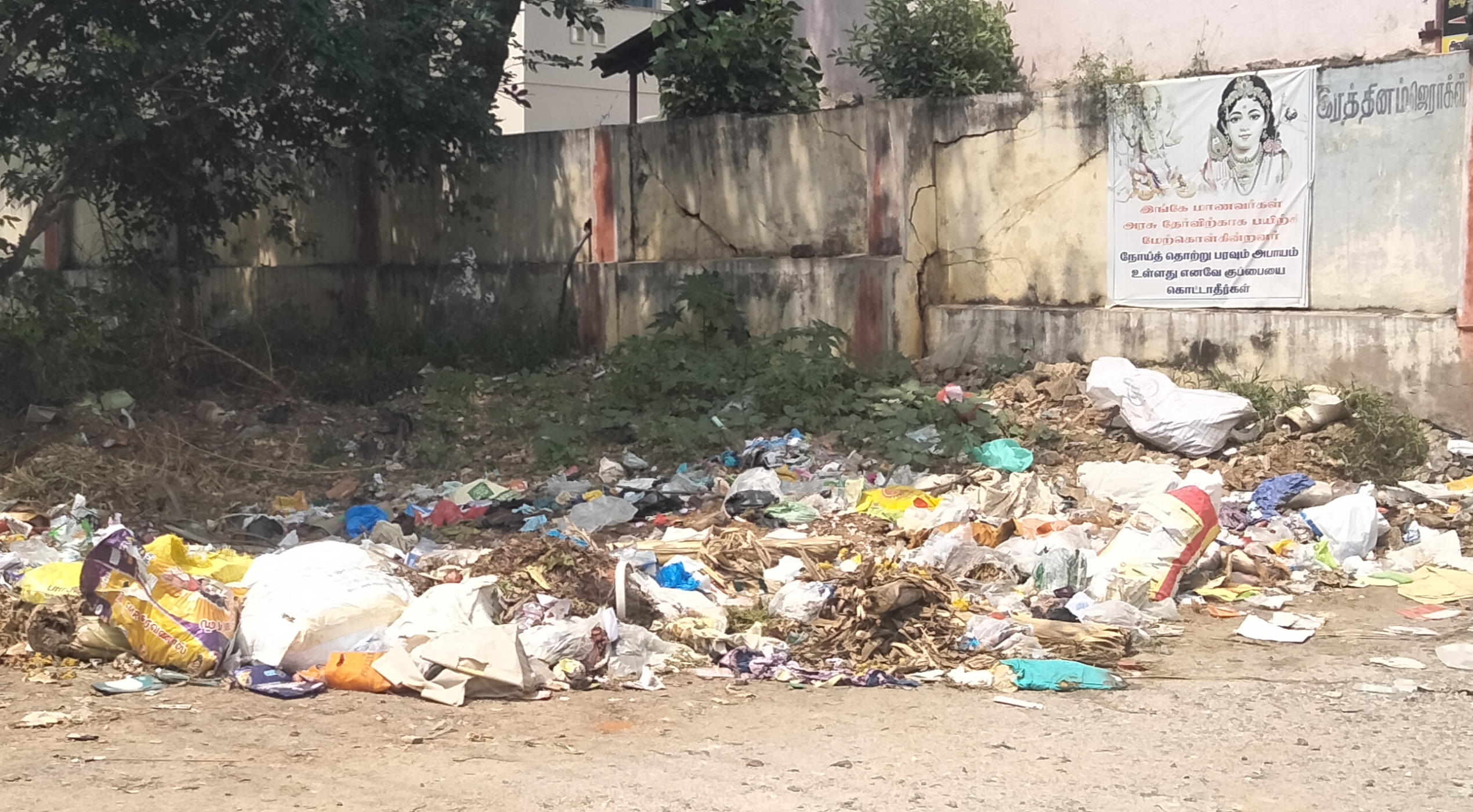 குப்பைகளால் சுகாதார சீர்கேடு குப்பைகளால் சுகாதார சீர்கேடு