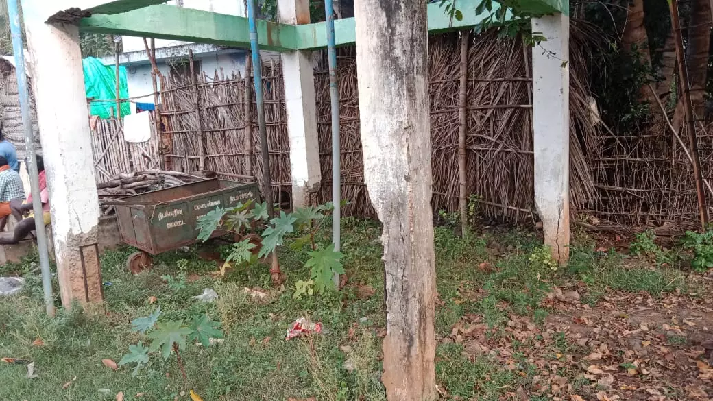 ஆபத்தான மேல்நிலைநீர்த்தேக்கதொட்டி