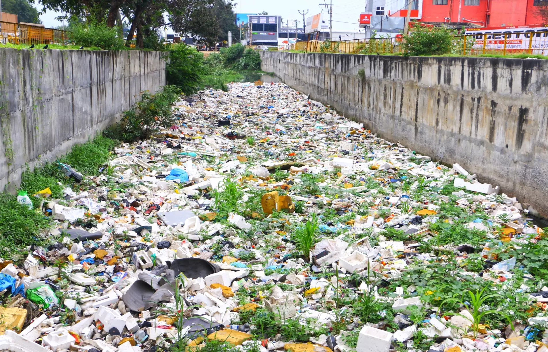 கால்வாயை சுத்தம் செய்ய வேண்டும் கால்வாயை சுத்தம் செய்ய வேண்டும்