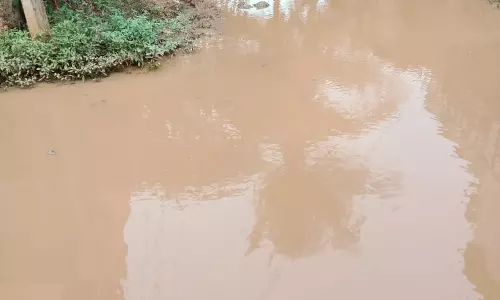 சேரும் சகதியுமான சாலை