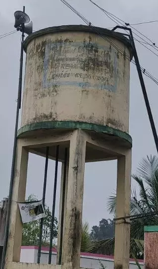 குடிநீர் தொட்டி பழுது