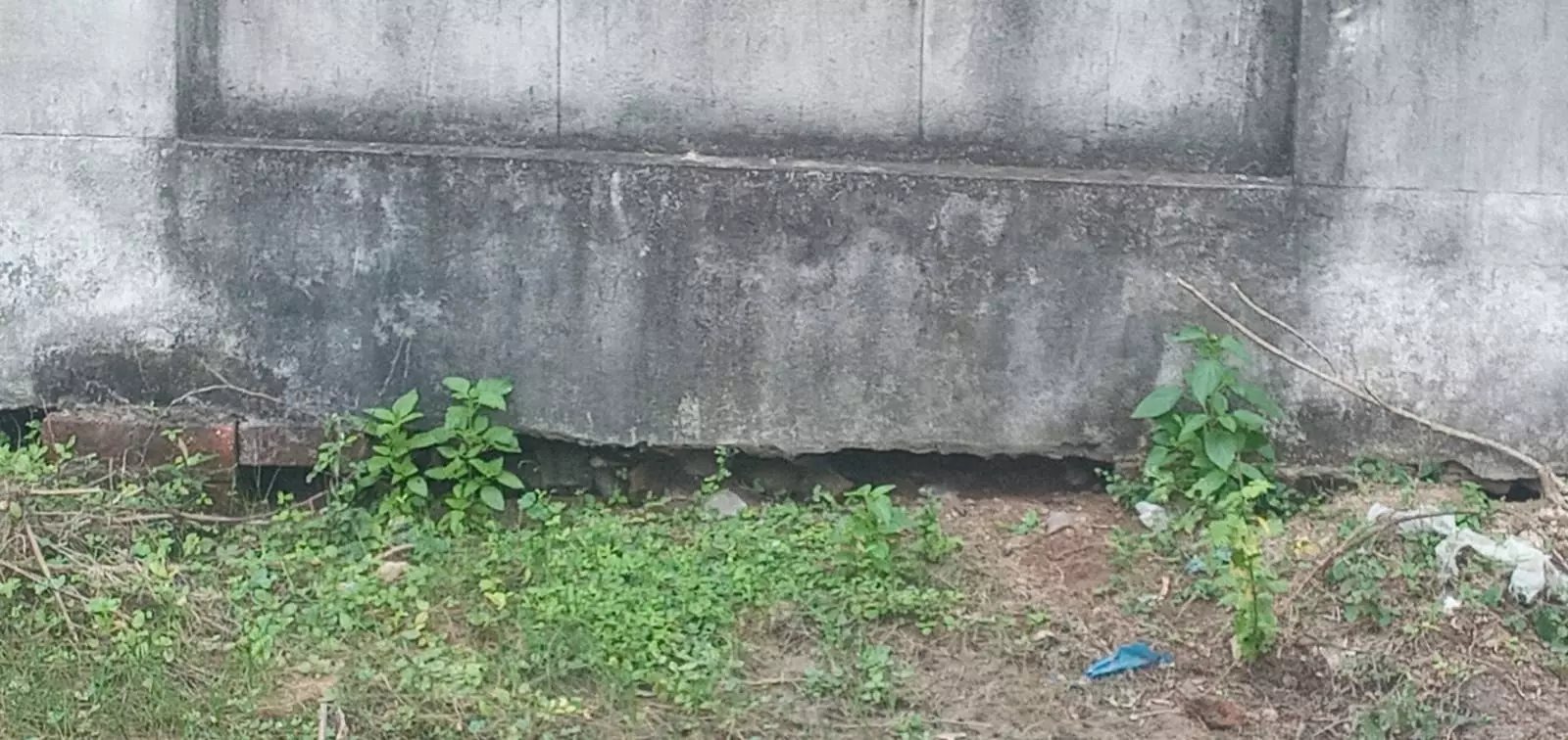 ஆபத்தான சுற்றுச்சுவர் ஆபத்தான சுற்றுச்சுவர்