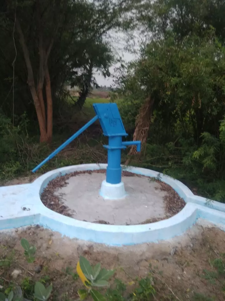 காட்சிப்பொருளான கைப்பம்பு