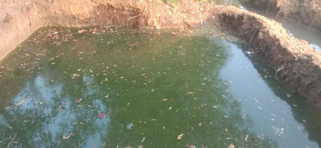 கிடப்பில் போடப்பட்ட மேல்நிலைநீர்த்தேக்க தொட்டி கட்டும் பணி கிடப்பில் போடப்பட்ட மேல்நிலைநீர்த்தேக்க தொட்டி கட்டும் பணி