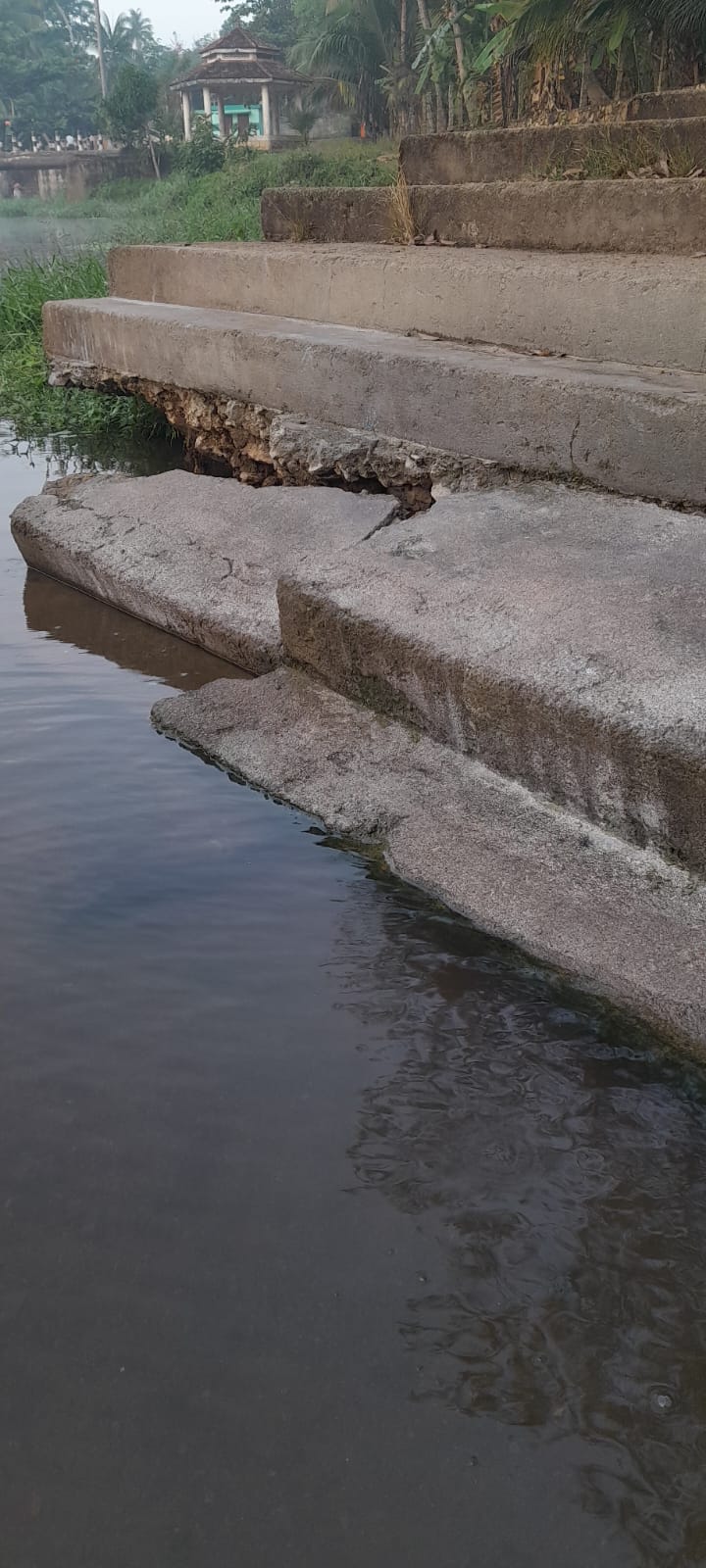 படித்துறையை சீரமைக்க வேண்டும்