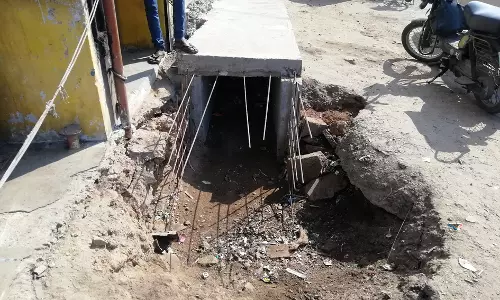 மூடப்படாத குழி மூடப்படாத குழி