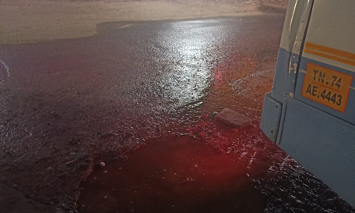 பள்ளத்தை சீரமைக்க வேண்டும்