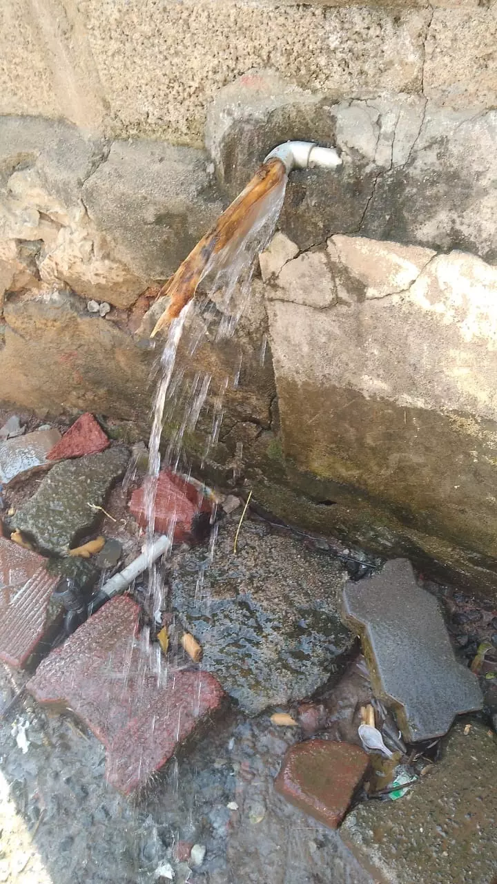 வீணாகும் குடிநீர்