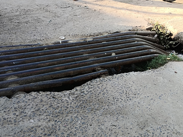 இரும்புக்கம்பி சேதம்