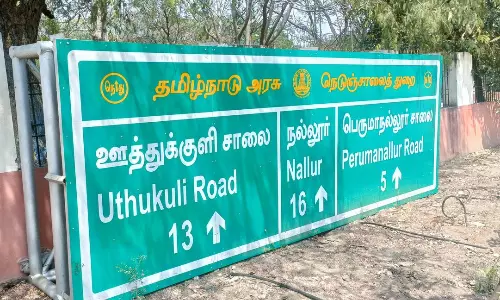 காட்சிப்பொருளான வழிகாட்டி பெயர் பலகை காட்சிப்பொருளான வழிகாட்டி பெயர் பலகை