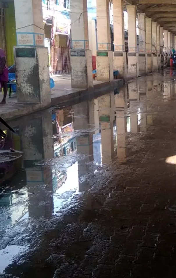 கழிவுநீரால் சுகாதார கேடு