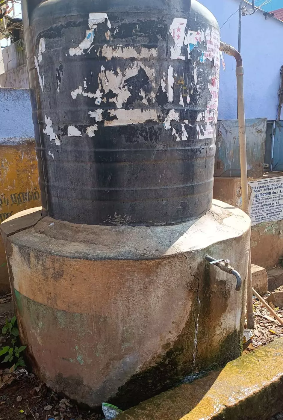 வீணாகும் குடிநீர்