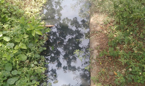 தேங்கி நிற்கும் கழிவுநீர் தேங்கி நிற்கும் கழிவுநீர்