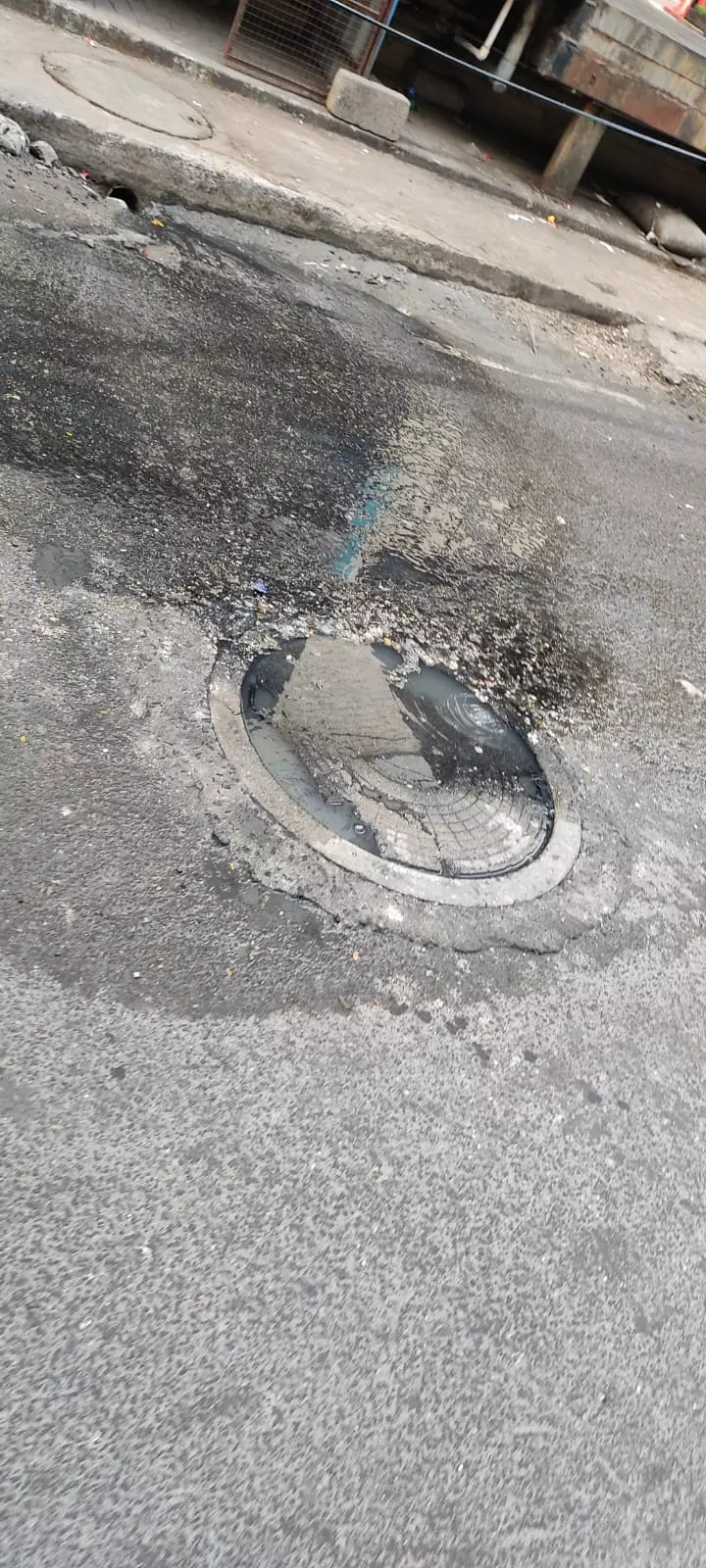 சாலையில் கழிவுநீர்