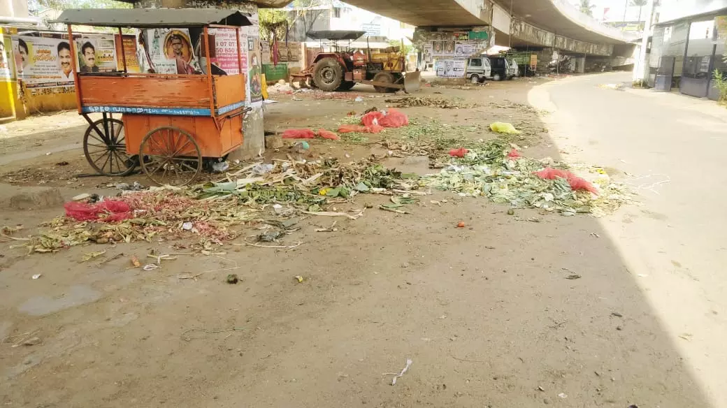 அப்புறப்படுத்தப்படாத கழிவுகள்