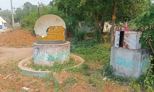 குடிநீர் தொட்டியின் பரிதாப நிலை