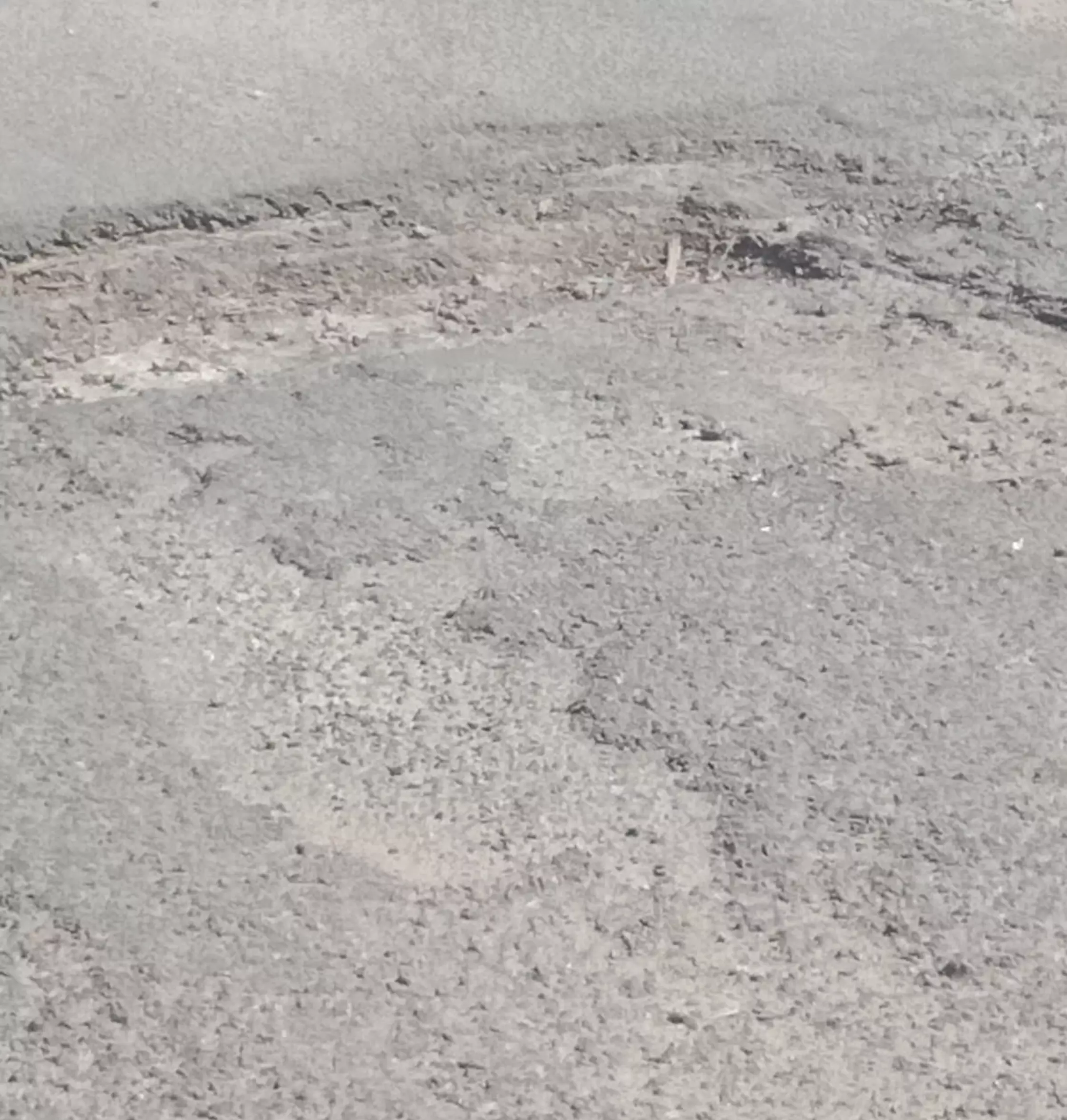 குண்டும் குழியுமான சாலை