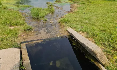 ஒகேனக்கல் கூட்டுக் குடிநீர் குழாய் உடைப்பு