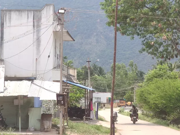 பகலில் எரியும் மின் விளக்கு பகலில் எரியும் மின் விளக்கு