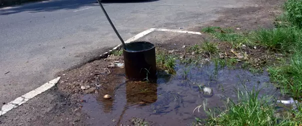 வீணாகும் குடிநீர்