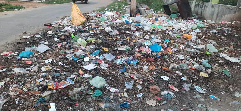 குப்பைகளால் சுகாதார சீர்கேடு குப்பைகளால் சுகாதார சீர்கேடு